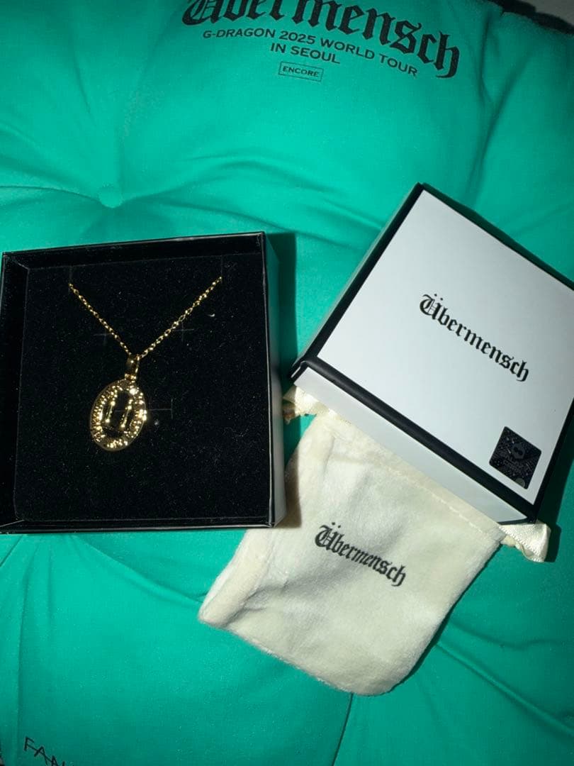 アイドル G-DRAGON Official MD NECKLACE PLAIN