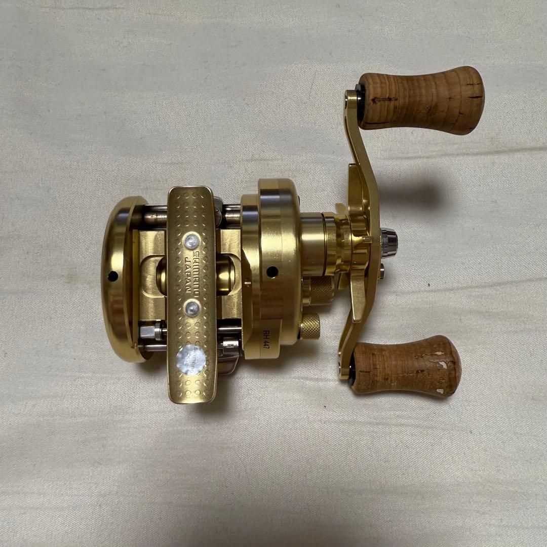 ☆希少☆ シマノ　カルカッタ　コンクエスト51左巻き　カスタム　ノーマルパーツ付