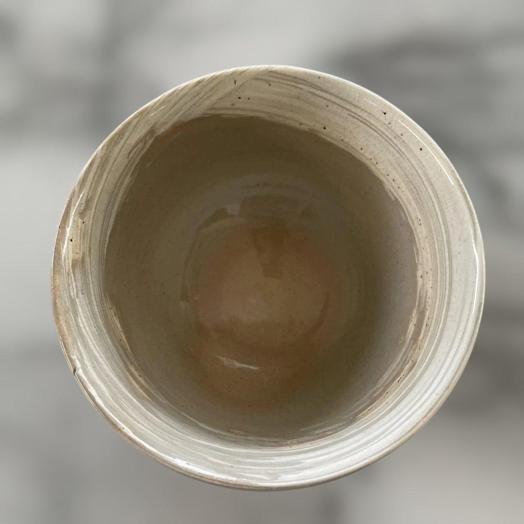 茶碗『七十四代　朝日豊斎』『燔師刷毛目茶碗』抹茶碗　茶道具　木箱付き