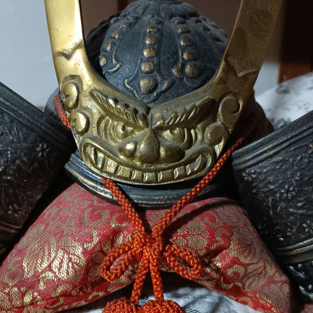 高岡銅器 兜飾り 源義経公 出世兜 国指定伝統工芸品