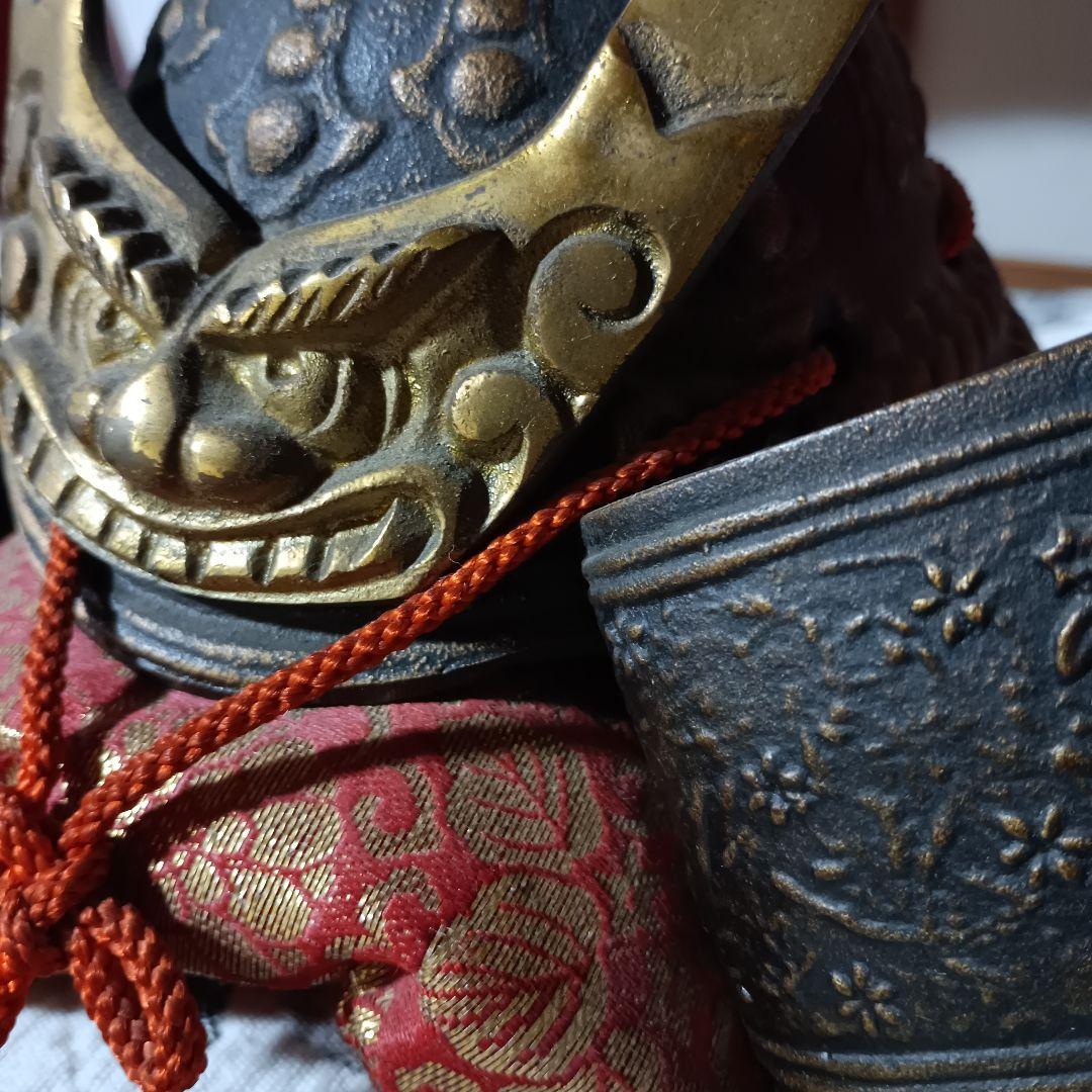 高岡銅器 兜飾り 源義経公 出世兜 国指定伝統工芸品