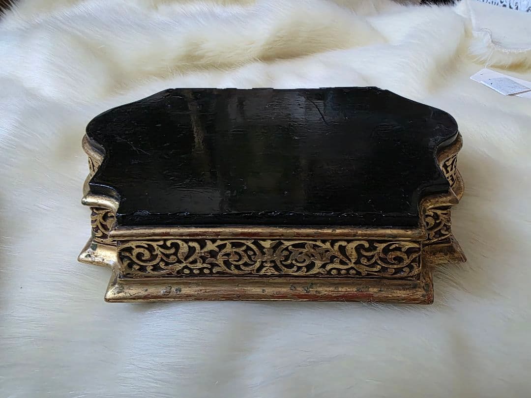 ナポレオン　アンティーク　ポワドレ台座