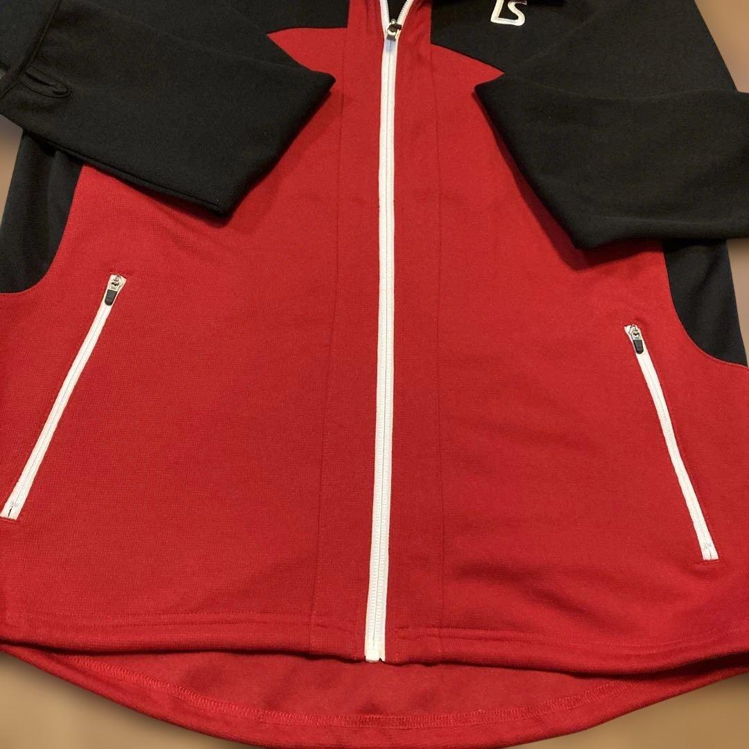 LS フルジップジャージ Mサイズ 赤黒　LUZeSOMBRA 未使用
