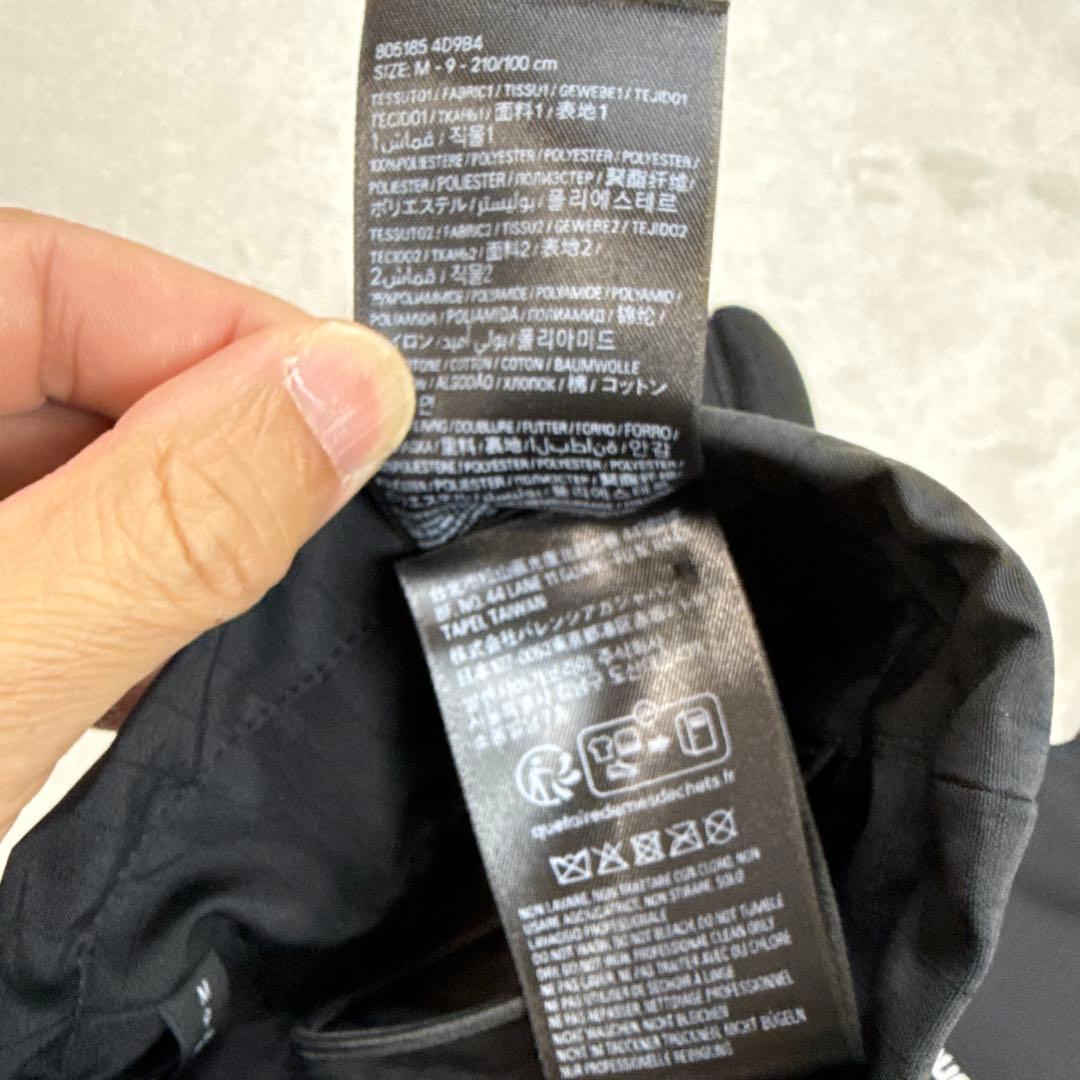 バレンシアガ　3B SPORTS ICON SKI グローブ　ブラックM 極美品