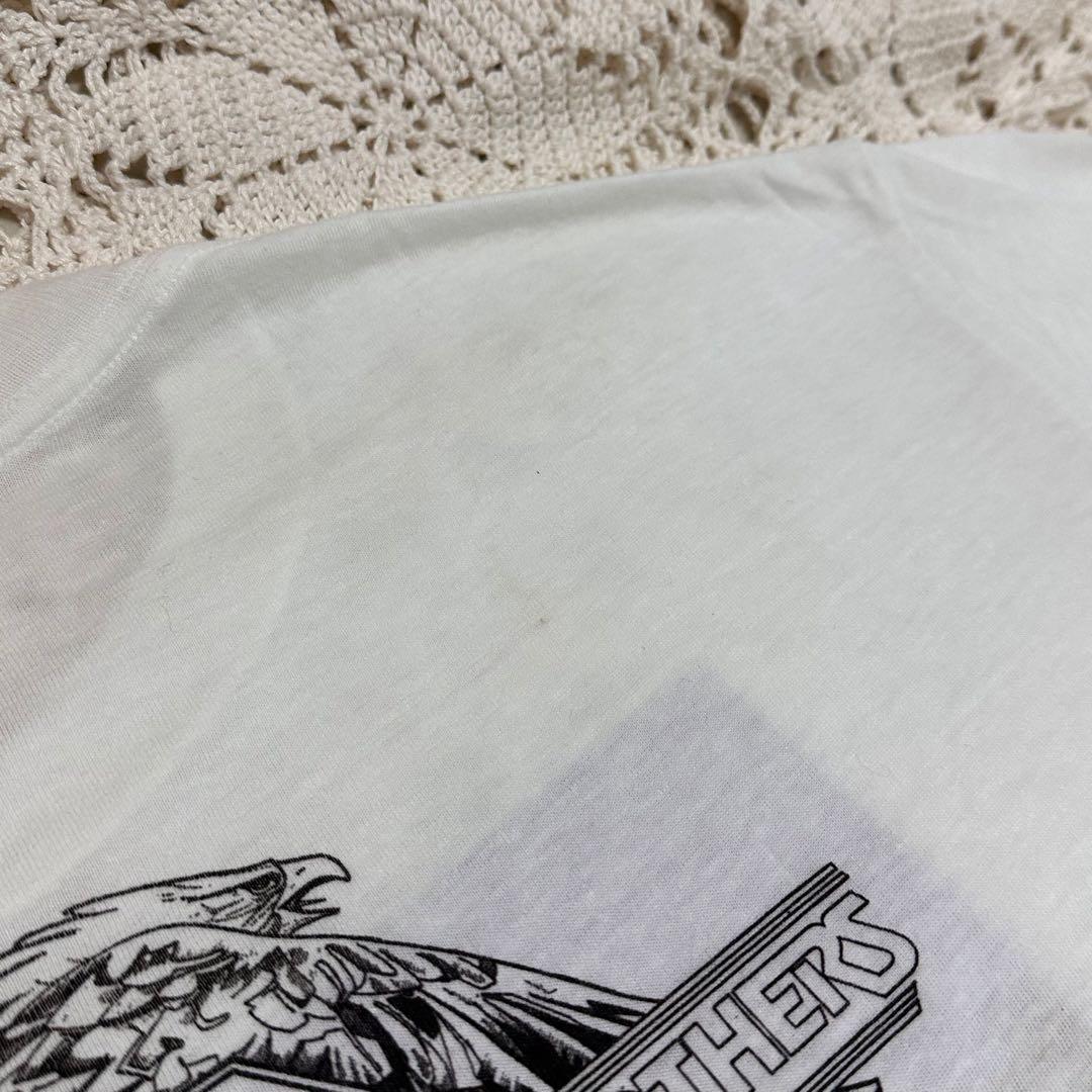 希少☆80s☆ドゥービーブラザーズ☆バンドTシャツ☆ホワイト☆Lサイズ☆BT24
