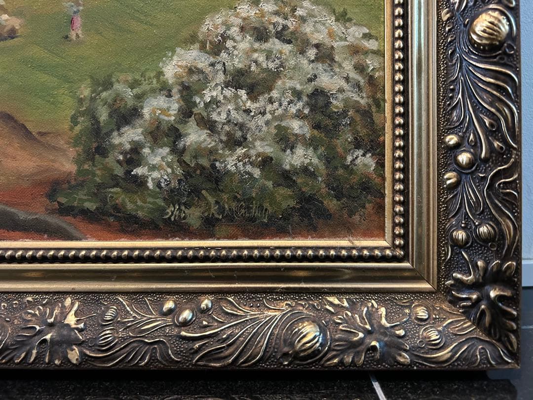 【豪華な額縁】祖父が収集していた絵画