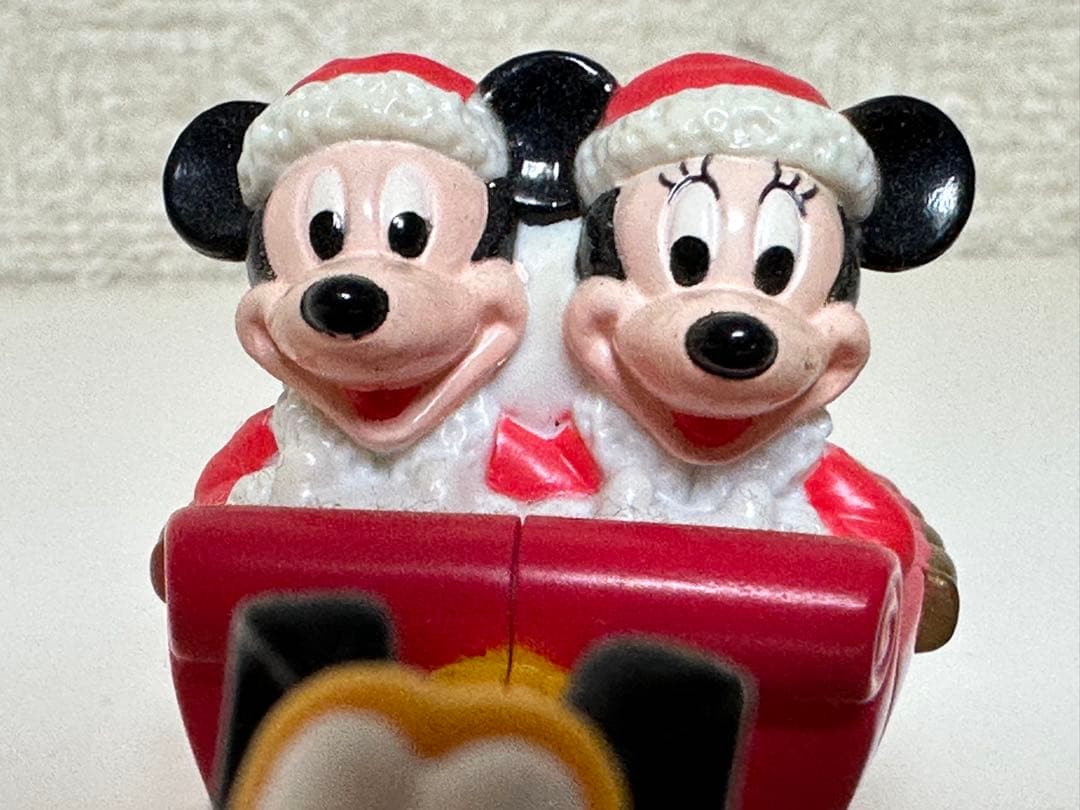2001 クリスマス限定 サンタクロース ミッキー＆ミニー ミニカー トイカー