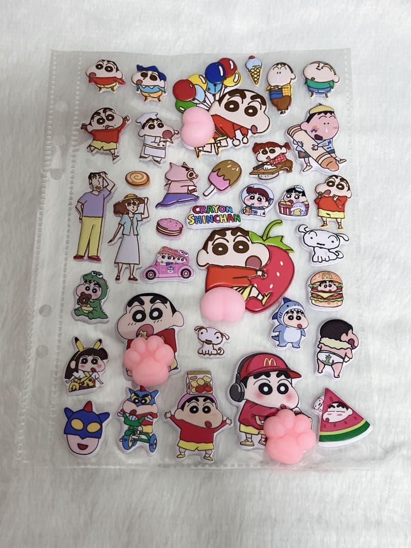 セーラームーンシール帳完成品　A５　予備シート３枚