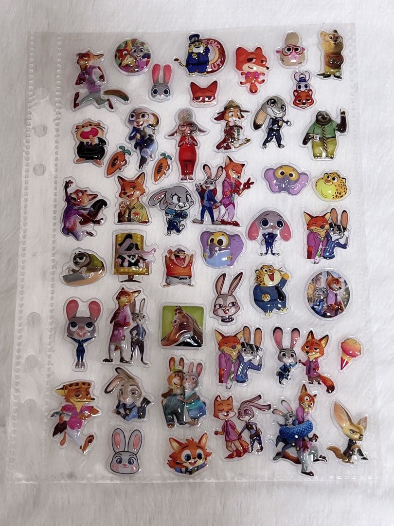 セーラームーンシール帳完成品　A５　予備シート３枚