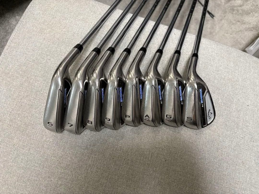 Callaway AI SMOKE アイアン 6〜S 8本セット