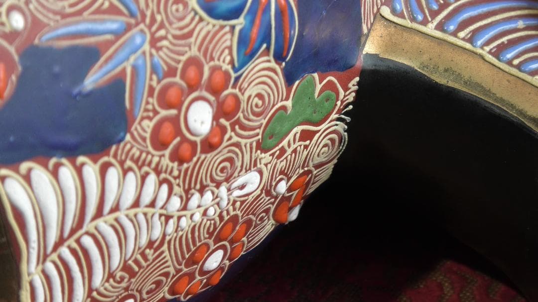 打ち手の小槌 九谷焼 置物 オブジェ 骨董品