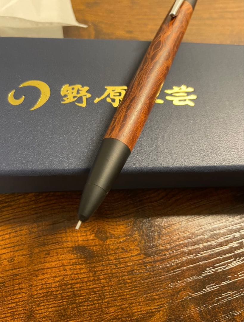 ちば　野原工芸　木軸シャープペンシル本体　シーオーク