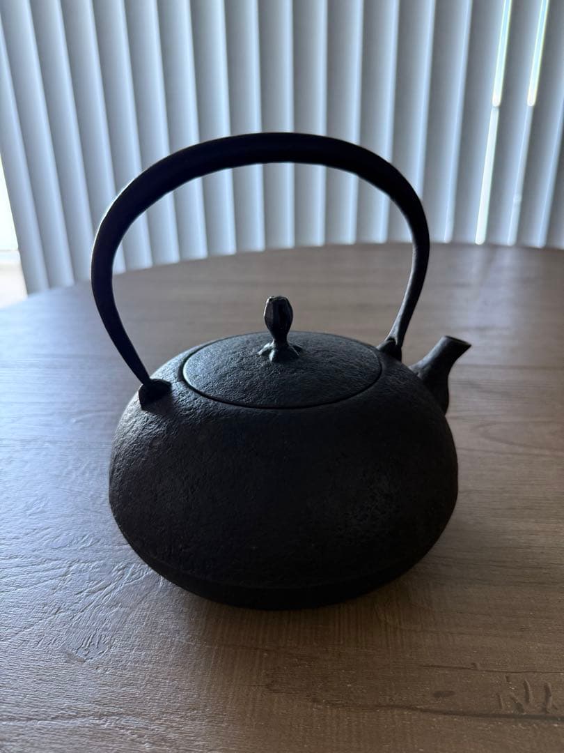 南部鉄器 鉄瓶 「釜定」19年熟成もの