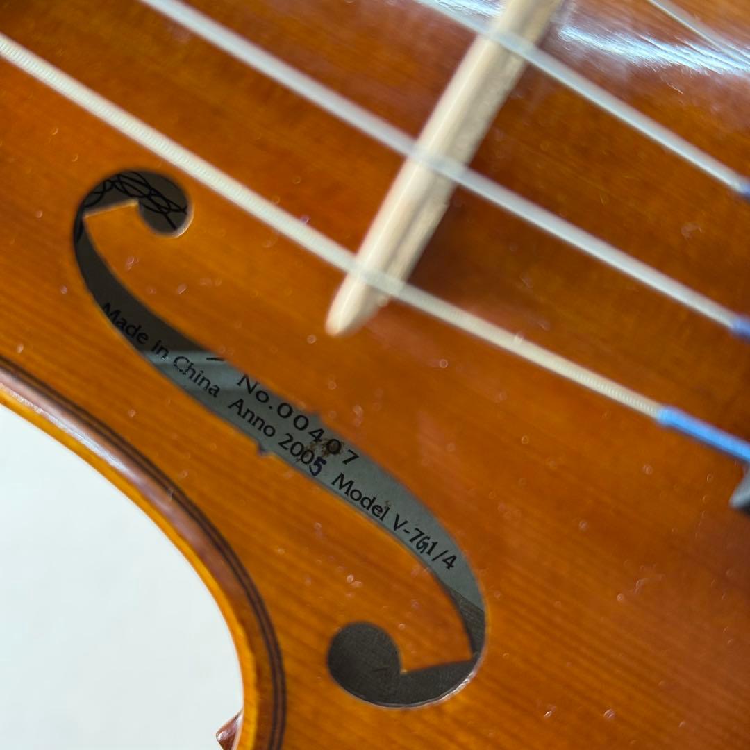 美品　バイオリン YAMAHA V7G 1/4 子供用 初心者 入門　弦楽器