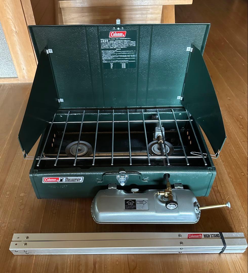 Coleman 414-700J ツーバーナーコンロ + スタンド