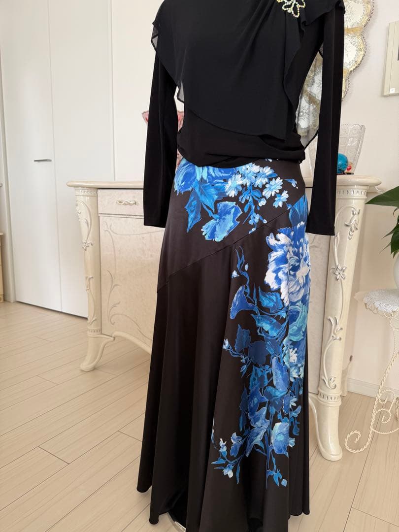 社交ダンスチャコットスカート