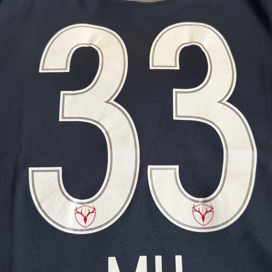2017 鹿島アントラーズ レプリカユニフォーム金崎夢生　#33 XLサイズ