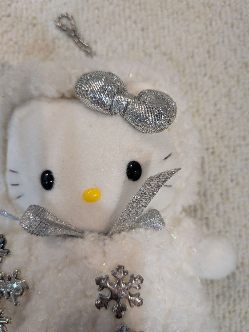 ハローキティ クリスマスぬいぐるみマスコット　雪の精　2002　レトロ