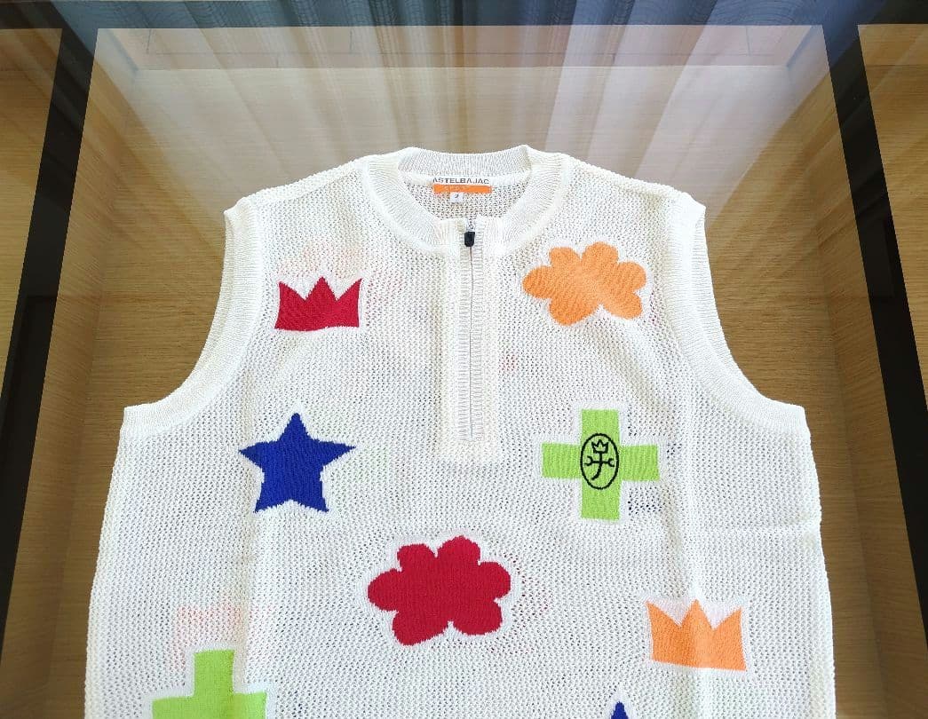 ☆カステルバジャック カタログ掲載 素敵なベスト パステルカラー タグ付き☆