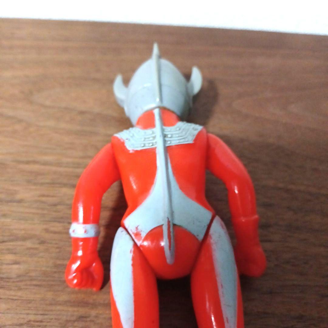 当時物ブルマァク面変わり「ウルトラマンタロウ」19㎝ヴィンテージソフビフィギュア