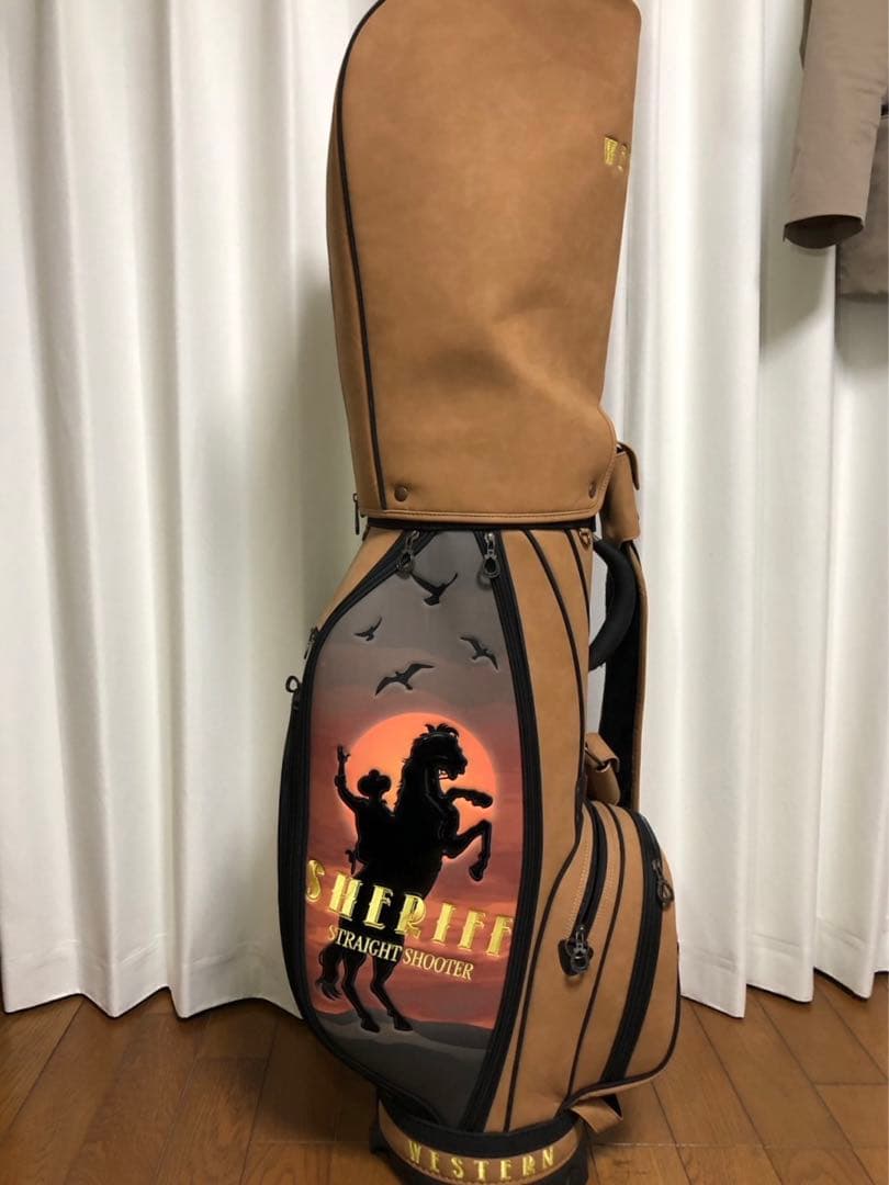 【6/10まで3000円OFF! 】WESTERN SHERIFF ゴルフバッグ