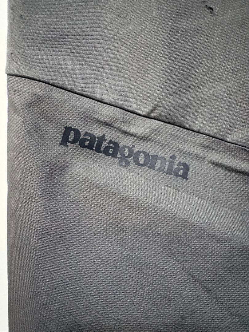 patagonia スノードリフタービブパンツスノーボードグレー