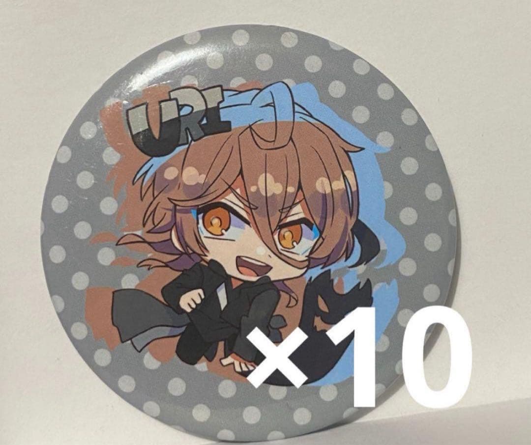 カラフルピーチ うりさん 初期缶バッジ 10個 まとめ売り