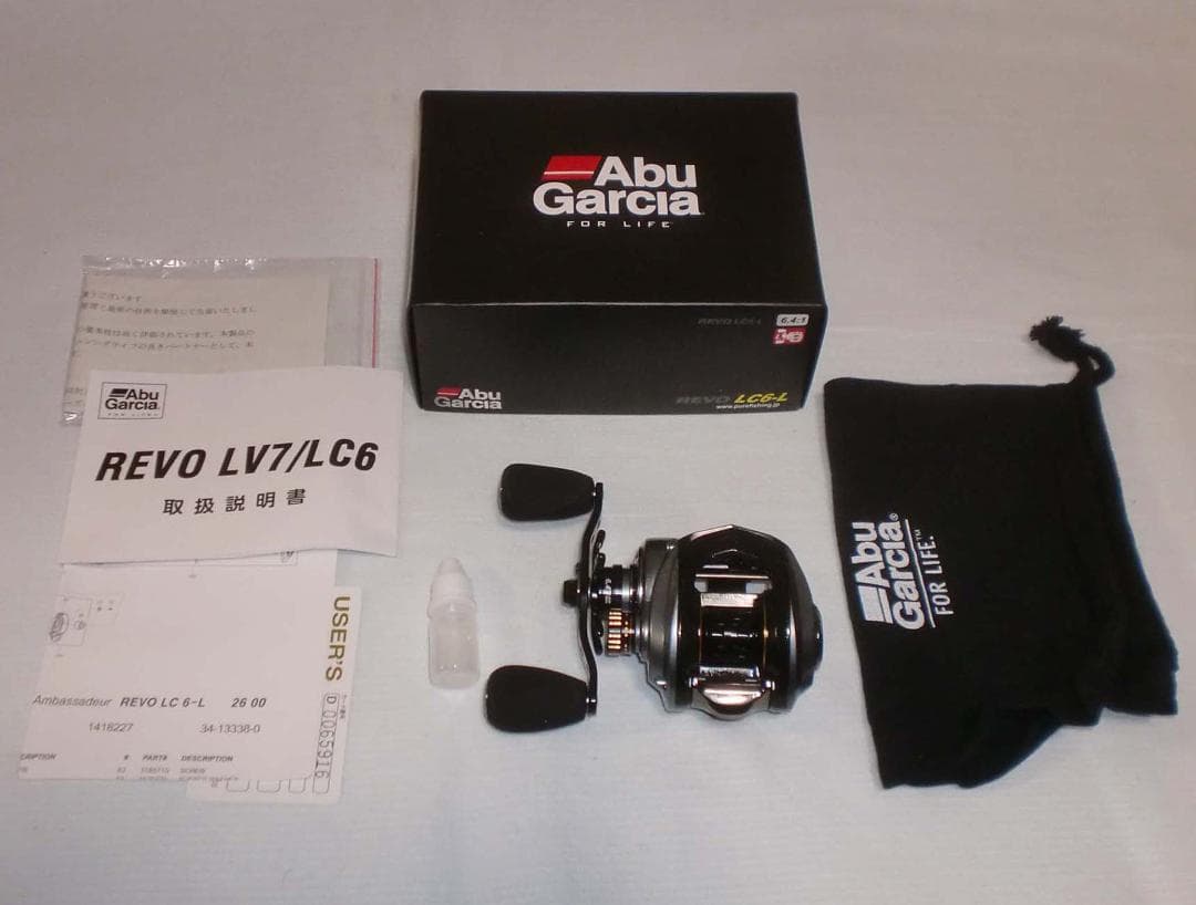 アブガルシア　レボ　エルシーシックス－Ｌ（Revo　LC6-L）《左巻き》　新品