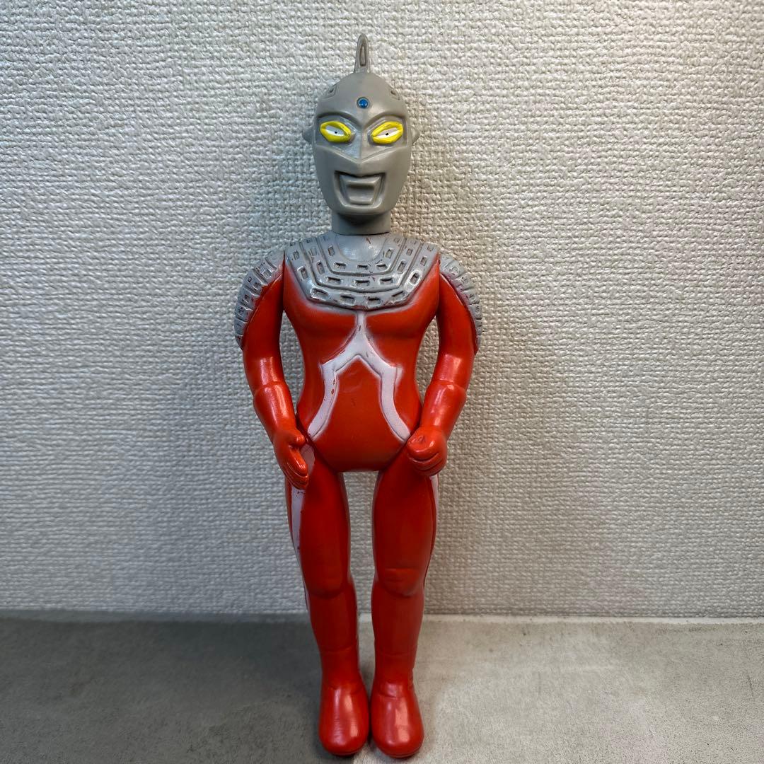 超希少種 当時物 マルサン ウルトラセブン ブルマファク ソフビ 30cm