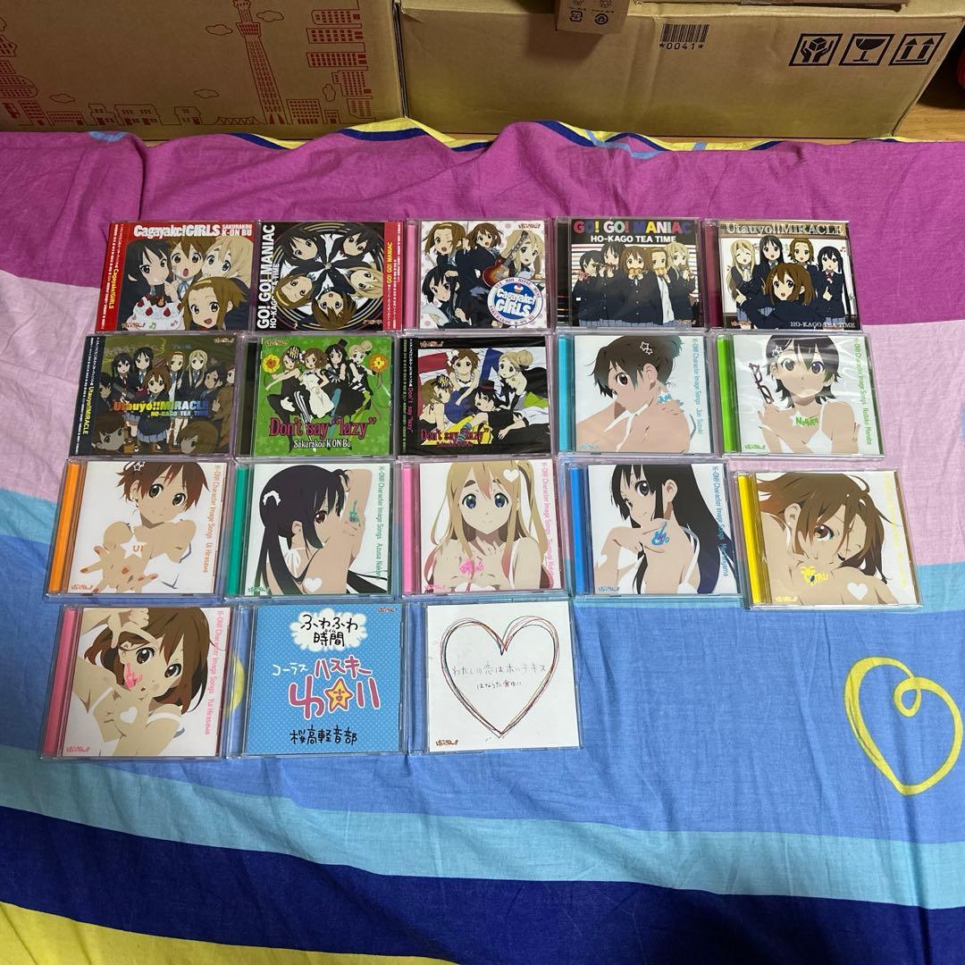 けいおん　Blu-ray　CD　特典　グッズ　まとめ売り