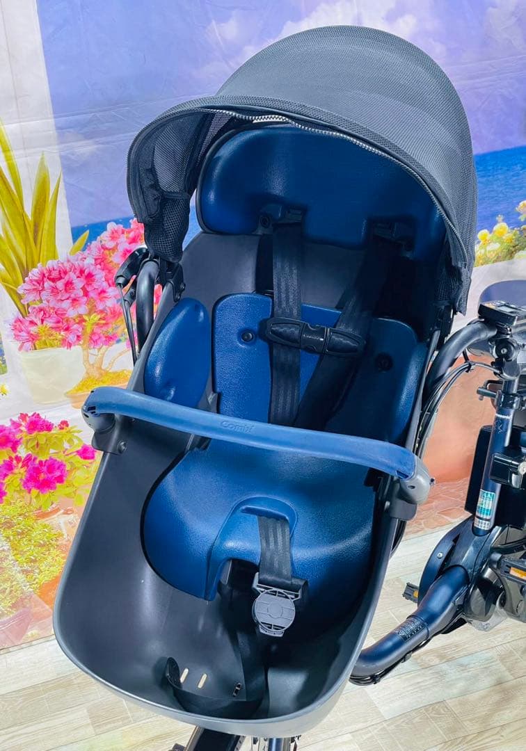 超ハイクラス！高年式2021モデル⭐️ギュットクルームDX子供乗せ電動Y3004