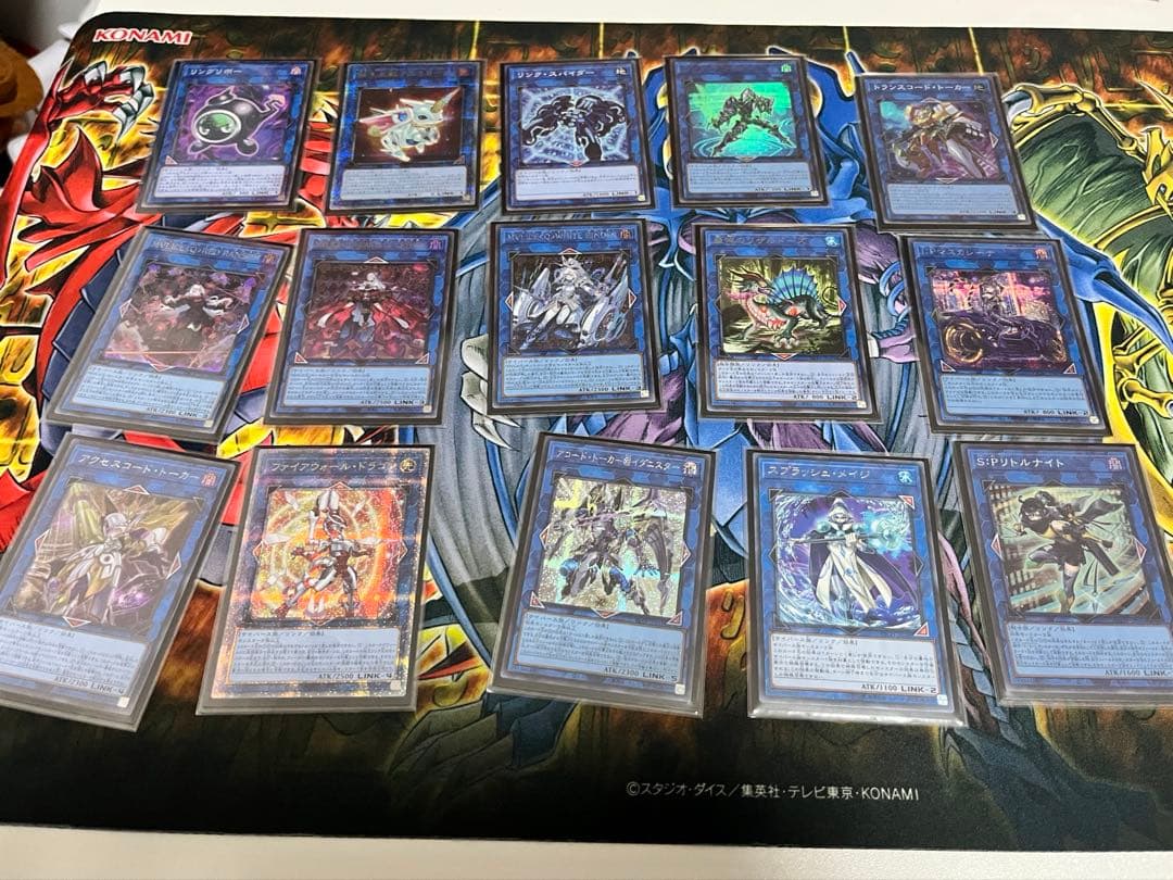 遊戯王　MALICEデッキサイドあり WCQ•White Rabbitスリーブ付