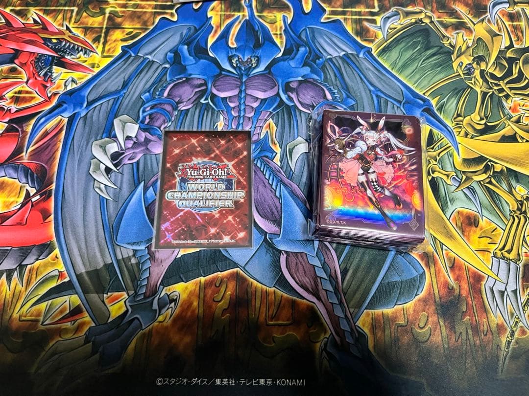 遊戯王　MALICEデッキサイドあり WCQ•White Rabbitスリーブ付