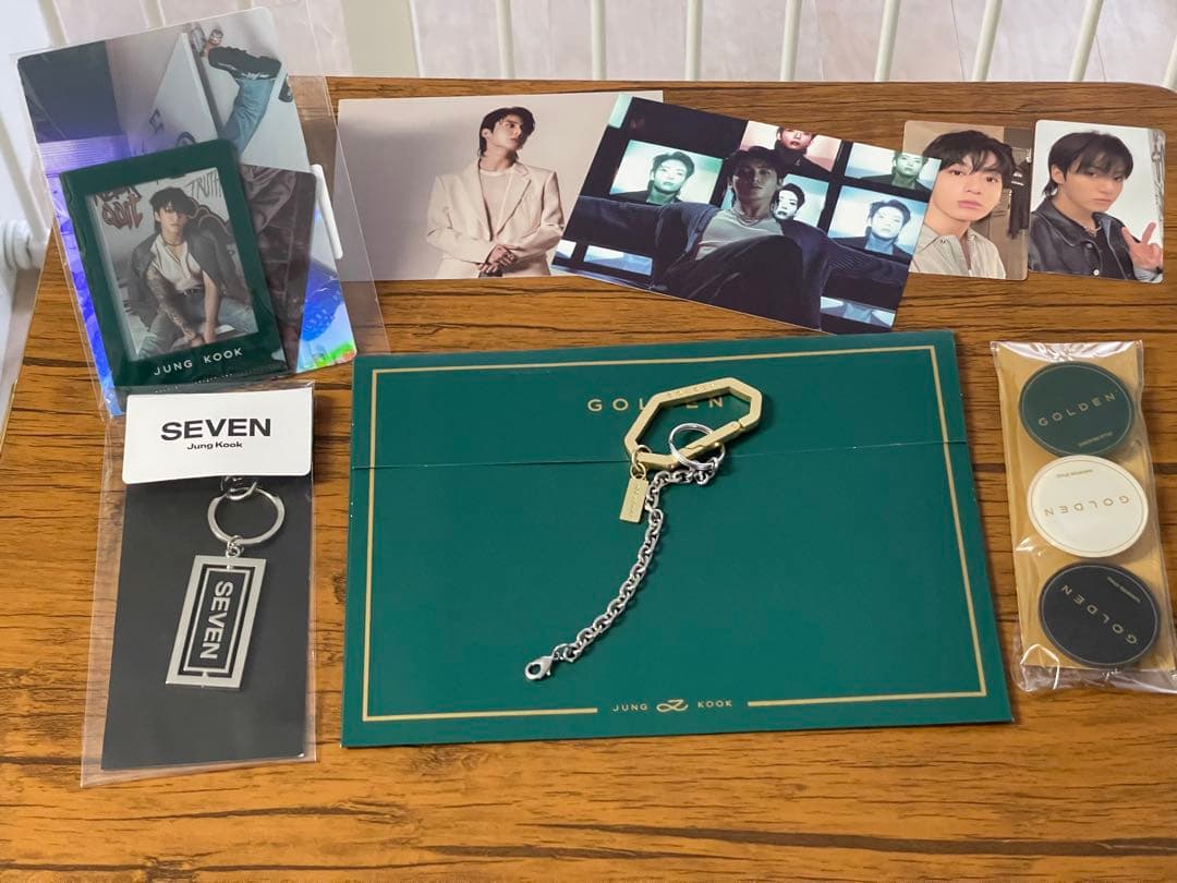BTS jungkook グク　seven golden キーリング　まとめ売り