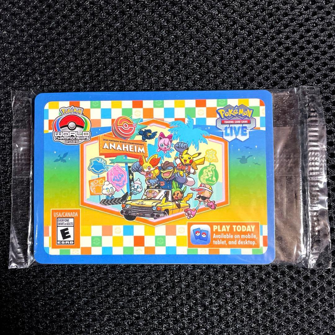 ポケモンカードWCS2025 アナハイム　参加者プロモ　パラダイスリゾート