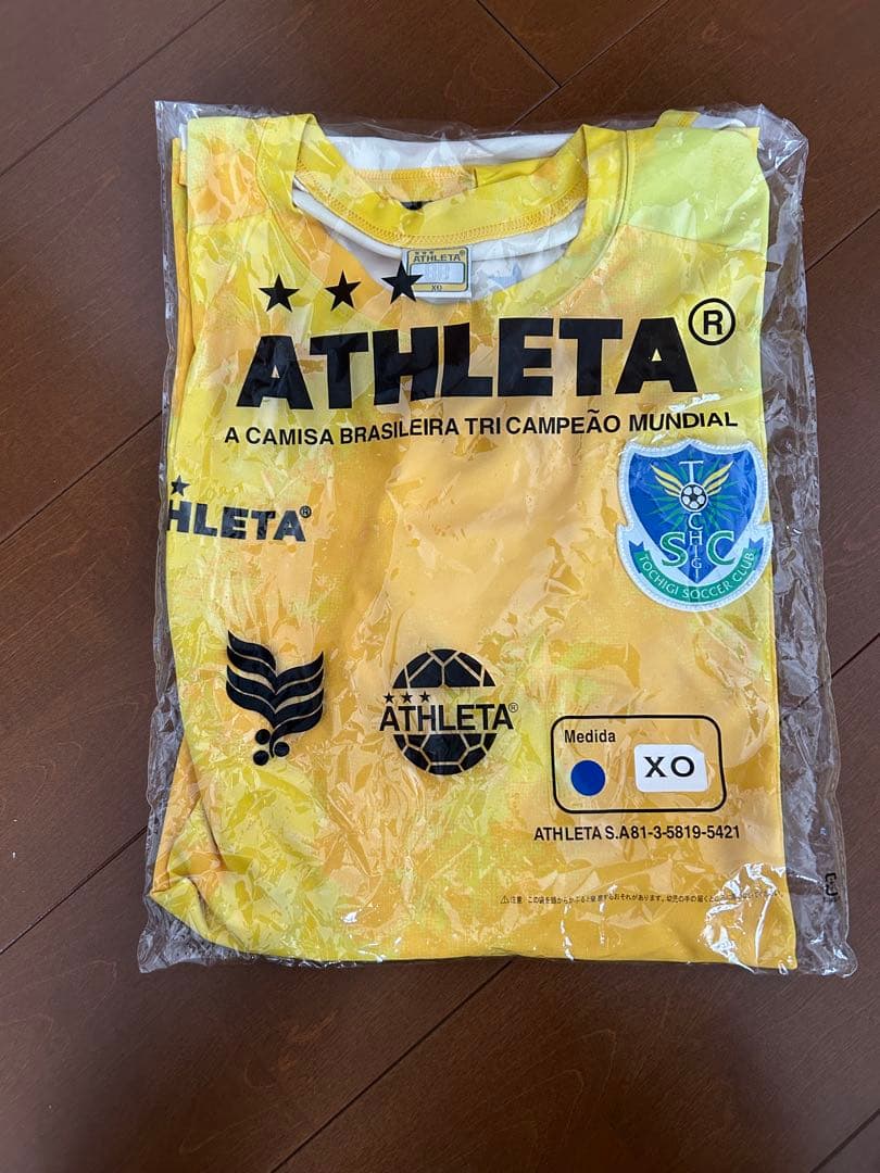 【新品未使用】非売品　アスレタ　栃木SC チームウエア　長袖　XO サイズ