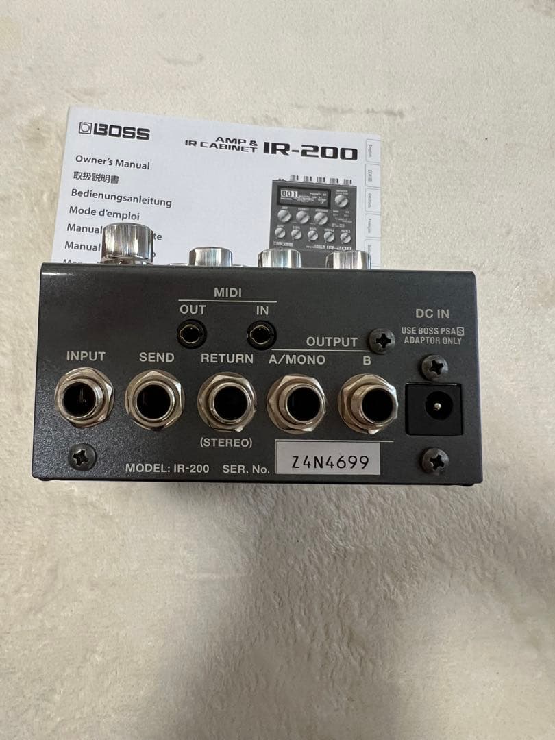 BOSS IR-200 ギターエフェクター