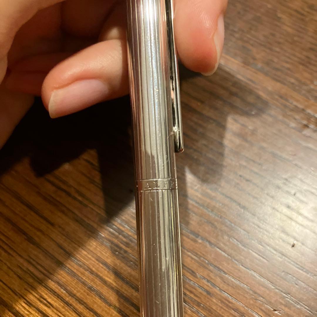 ダンヒル　ボールペン　銀