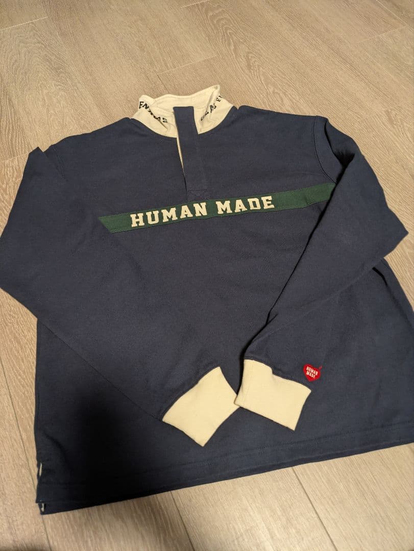 HUMAN MADE ポロシャツ/ラガーシャツ s