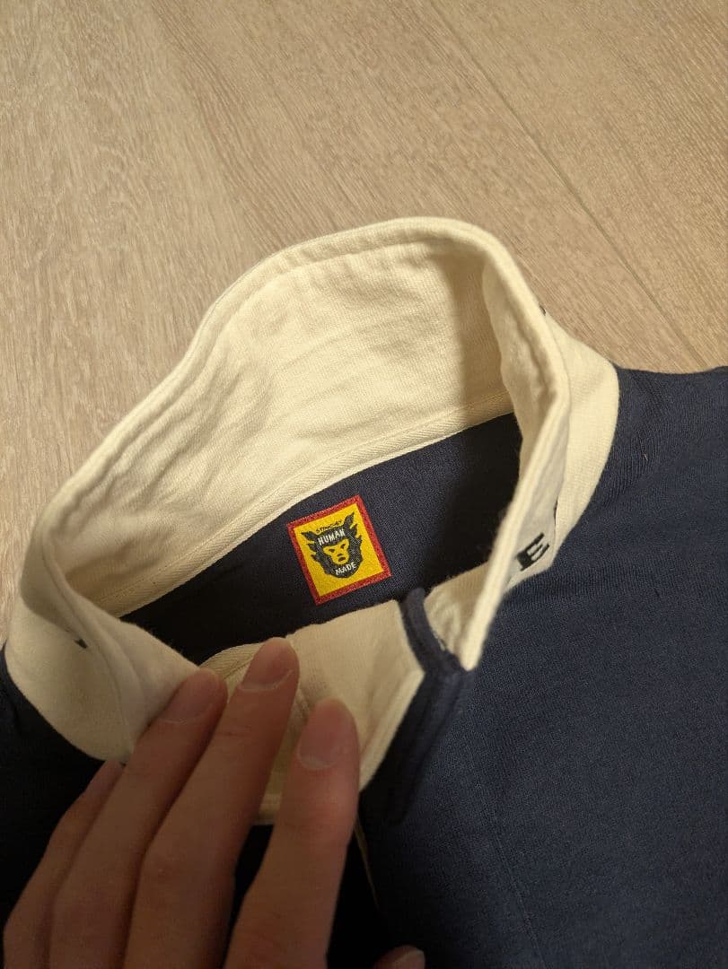 HUMAN MADE ポロシャツ/ラガーシャツ s