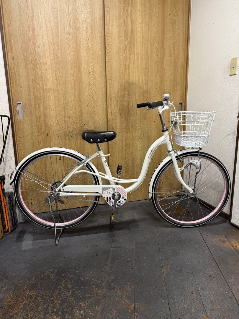 中古車　子供用自転車　GIRLSLABO　24インチ　LEDオートライト　美品
