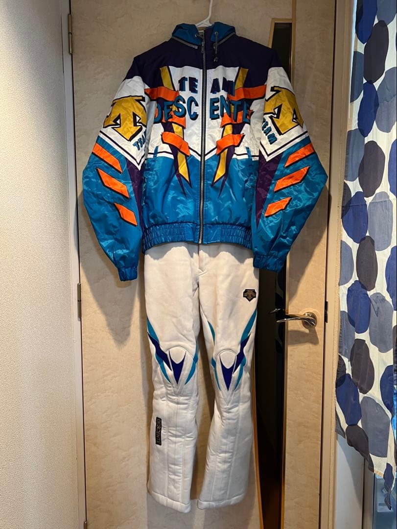 DESCENTE デサント スキーウェア メンズ 上下セット デモパン XL