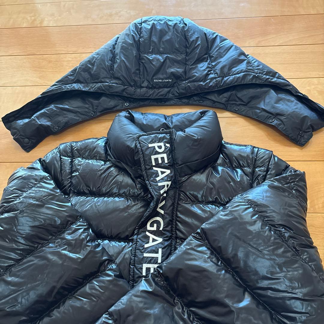 PEARLY GATES ブラックダウンジャケット Lサイズ