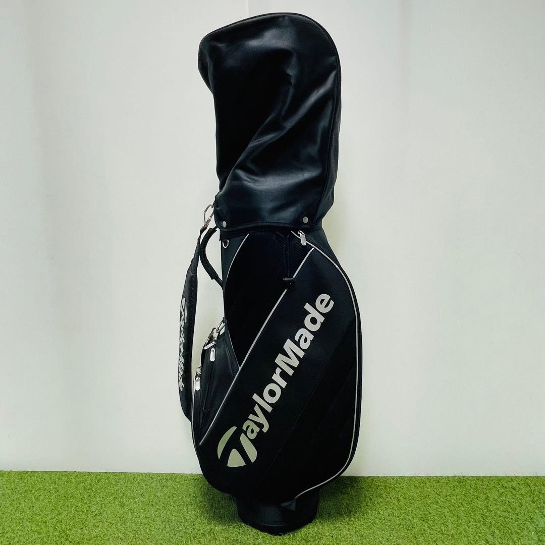 TaylorMade ゴルフバッグ 黒 キャディバッグ テーラーメイド