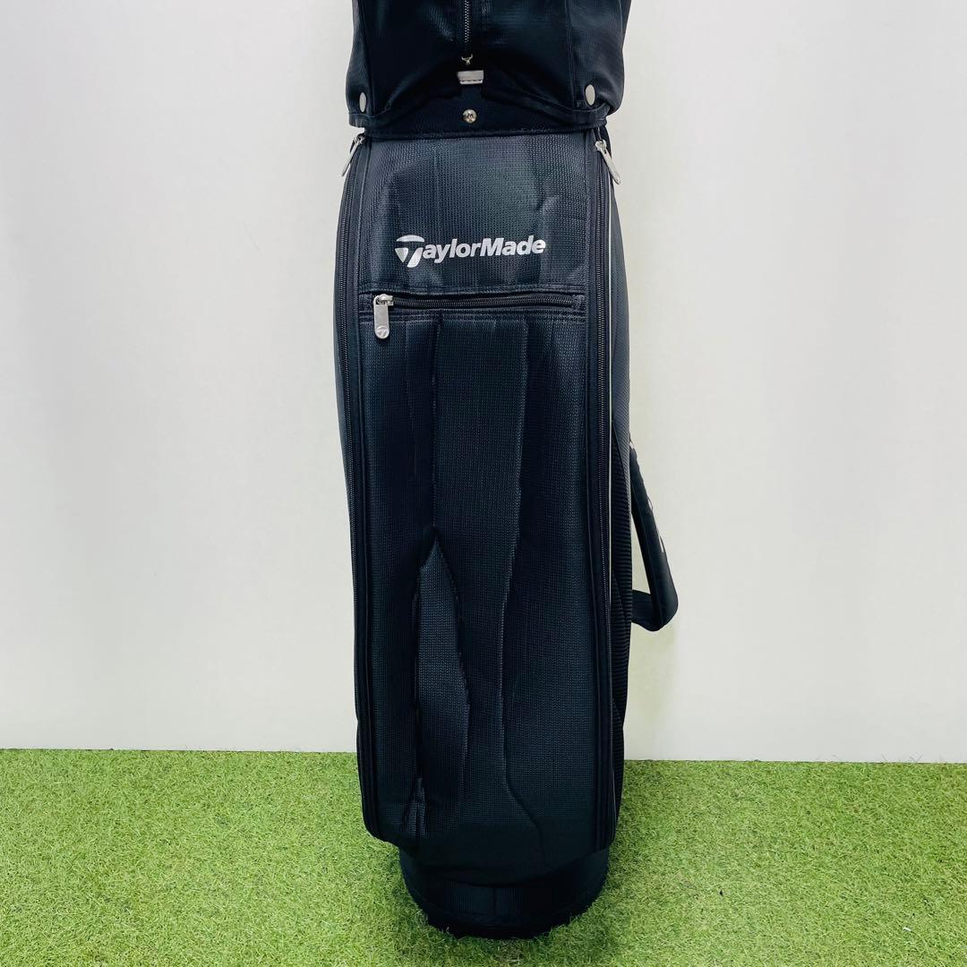 TaylorMade ゴルフバッグ 黒 キャディバッグ テーラーメイド