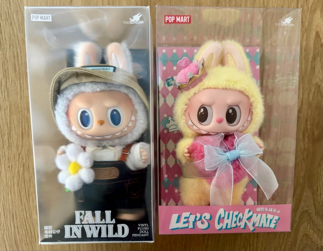 正規品 LABUBU LET'S CHECKMATE FALL IN WILD