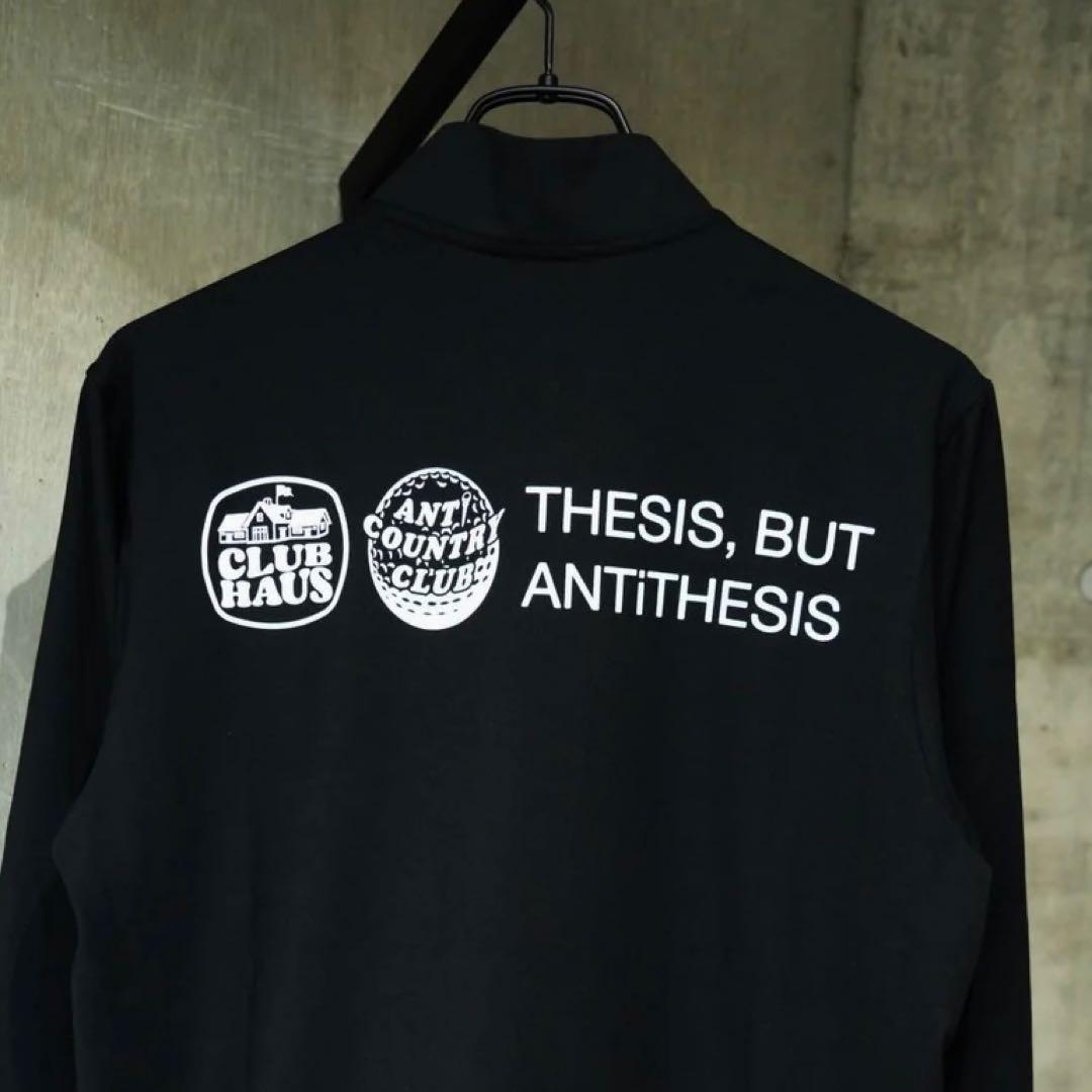 CLUBHAUS ANTi COUNTRY CLUB Halfzip L/S 黒