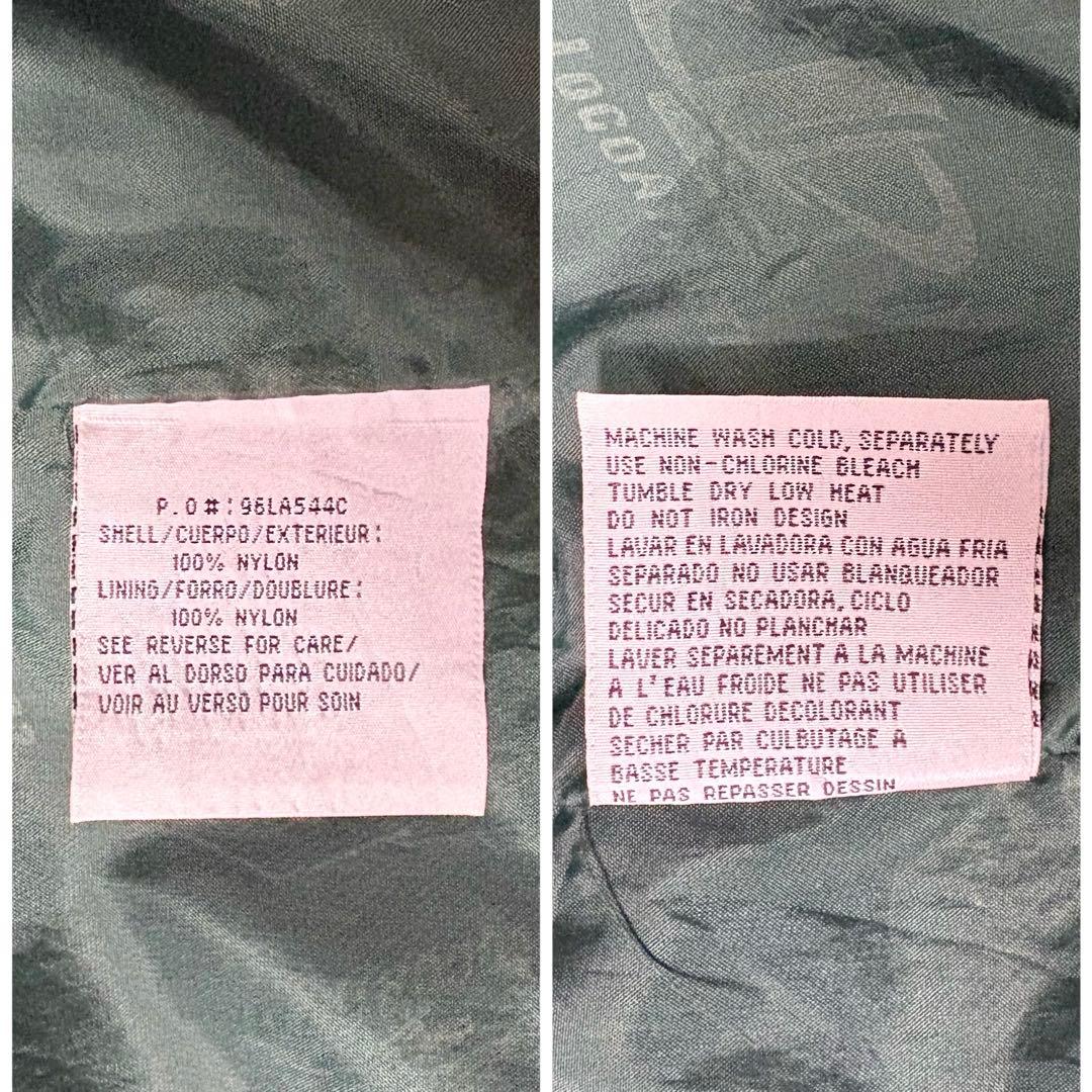 【90s】 NFLパッカーズロゴアスレチッ クナイロンジャケット刺繍グリーンL相