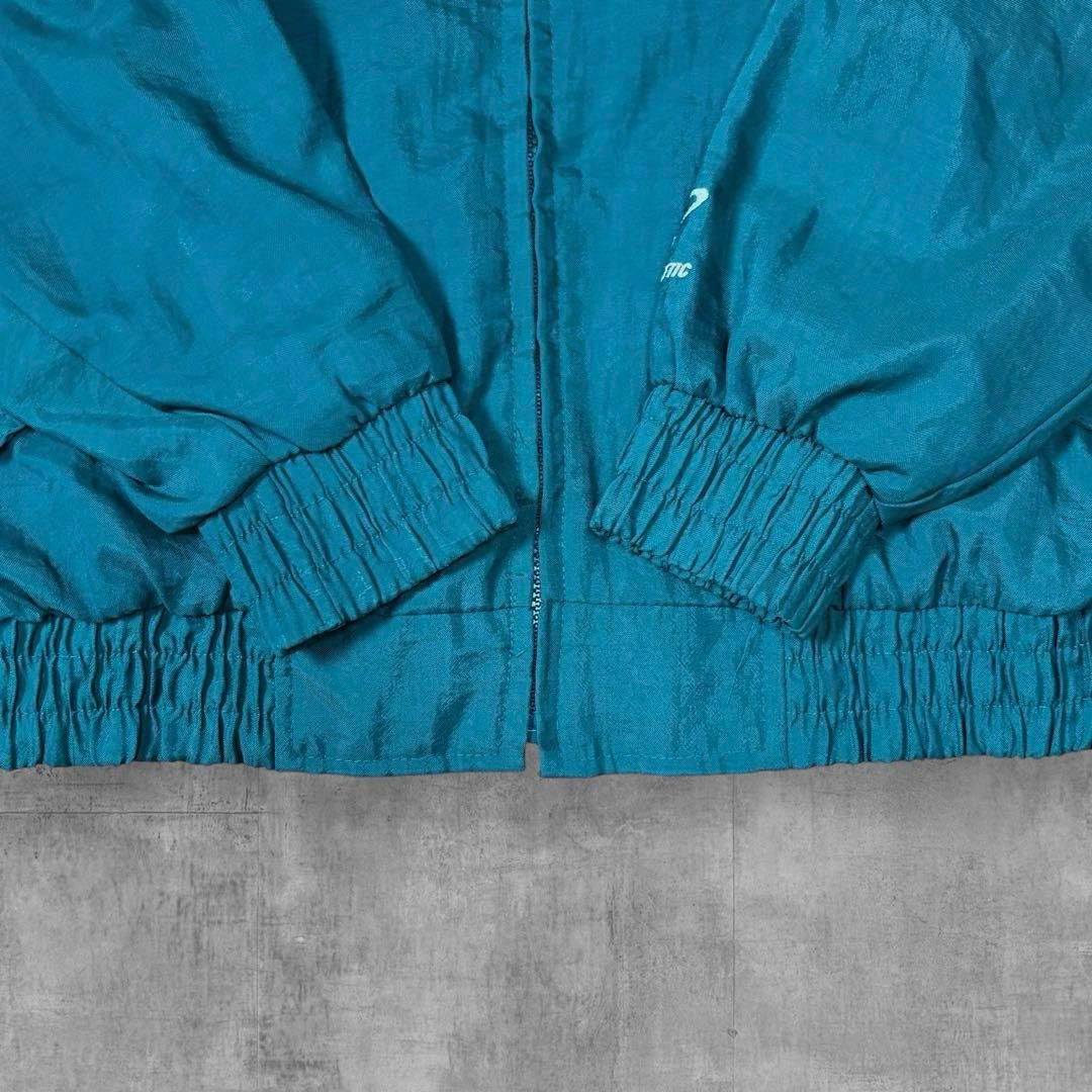 【90s】 NFLパッカーズロゴアスレチッ クナイロンジャケット刺繍グリーンL相