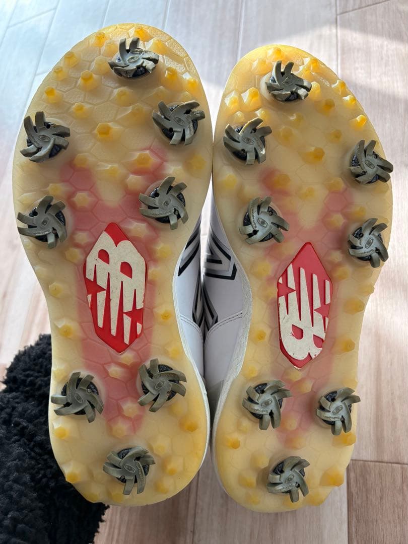 New Balance ゴルフシューズ ホワイト 24.5cm